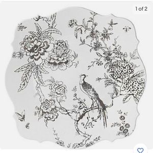 NWT Wedgwood Jasper Conran Baroque chinoiserie platinum plate